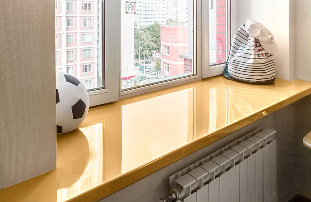 Пластиковые подоконники